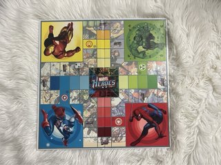 Juego Mesa Parchís Ludo Marvel Heroes
