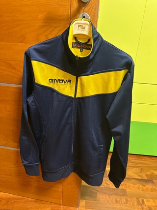 Maglia tuta Givova uomo S blu/gialla