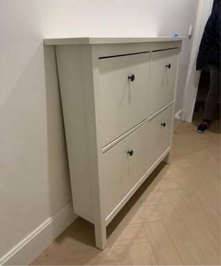 Zapatero Ikea Hemnes Blanco