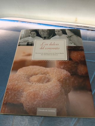libro, los dulces del convento, cocina