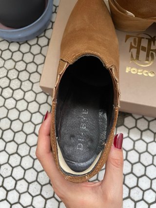 Botines de piel tacón | Talla 39