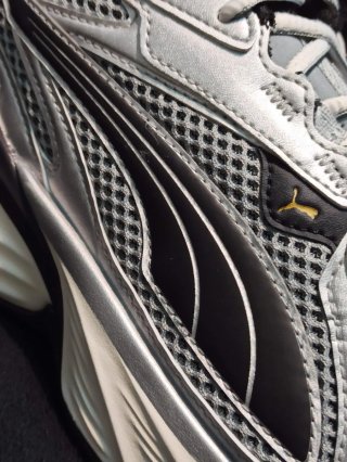 Puma Fade Nitro LS Zapatillas Plata/Negro