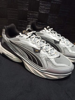 Puma Fade Nitro LS Zapatillas Plata/Negro