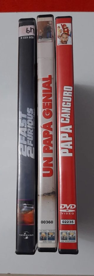 Lote 3 Películas DVD