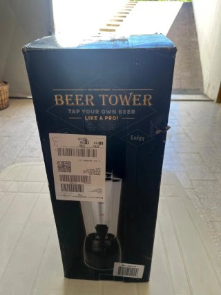 Spillatore Birra Nero/Trasparente