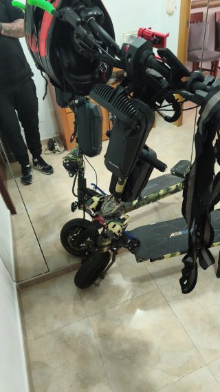 Patinete Eléctrico ADASMART Camuflaje