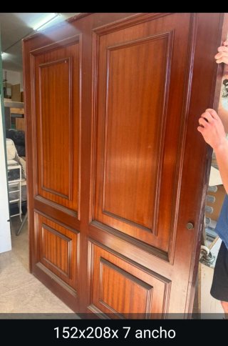Puerta Madera Maciza