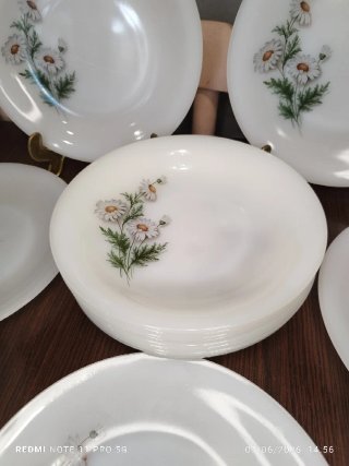 Vajilla Arcopal Vintage Flores