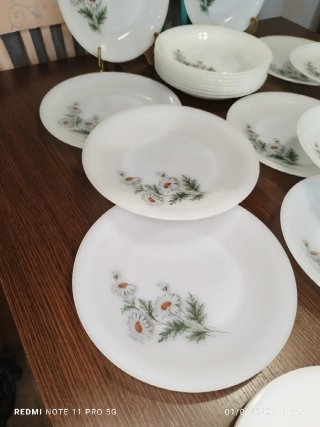 Vajilla Arcopal Vintage Flores
