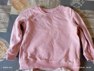 Conjunto 2 sudaderas niña  talla 12/18 meses