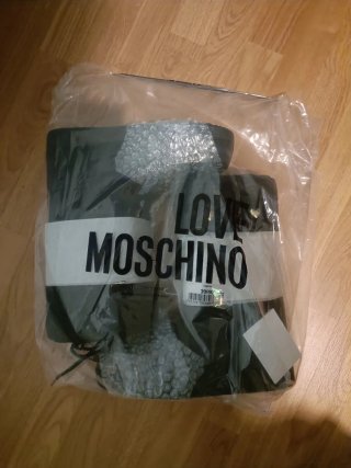Botas Moschino Mujer Talla 39 Negras