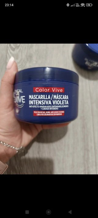 L'Oréal Elvive Color Vive Mascarilla Cabello (2 u
