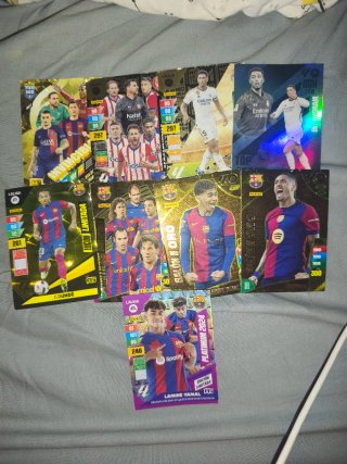 Pack 8 cartas fútbol exclusivas