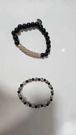 6 pulseras de bisutería