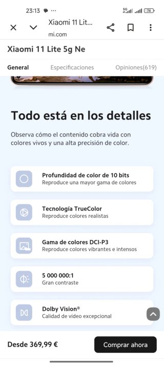 Xiaomi Mi 11 5G blu