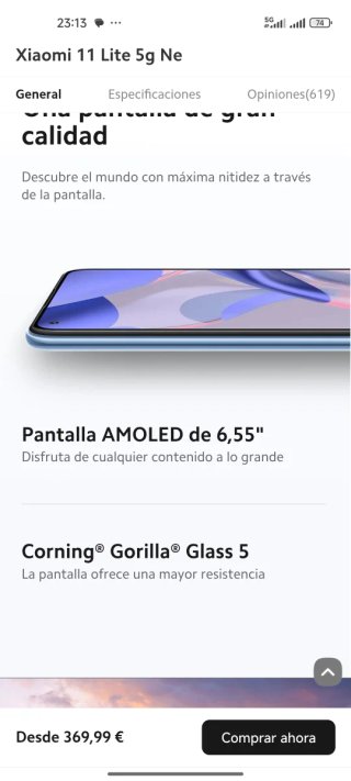Xiaomi Mi 11 5G blu