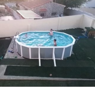 Piscina Desmontable Gree Ovalada