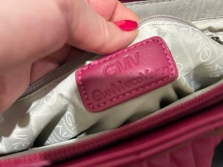 Borsa Gian Marco Venturi mano/tracolla fucsia