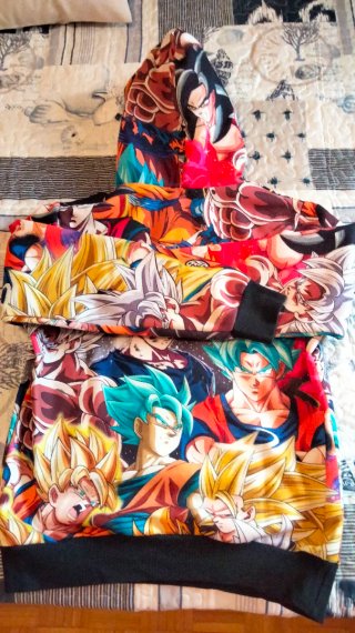 Felpa con cappuccio Dragon Ball Z Goku