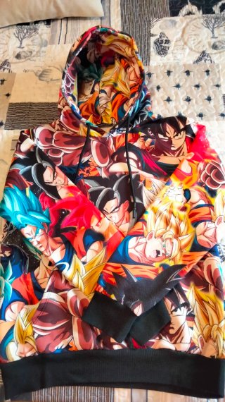 Felpa con cappuccio Dragon Ball Z Goku