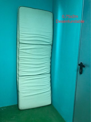 Colchón 0,75x2m Desenfundable