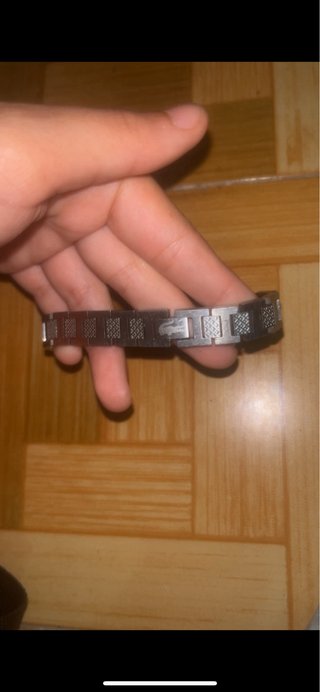 Pulsera Lacoste Hombre Plata