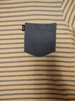 Camiseta Victorio y Lucchino Rayas Azul/Blanco