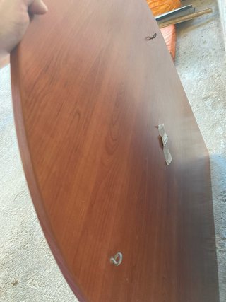 Espejo montado en madera de 16mm. Listo para colga