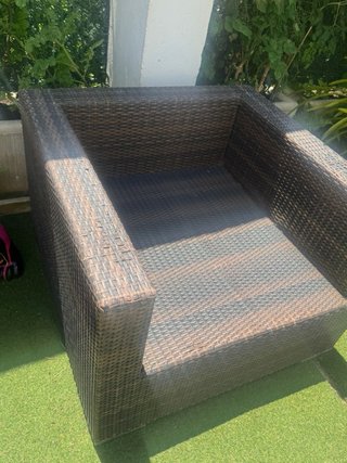 2 Sillones  Exterior Mimbre