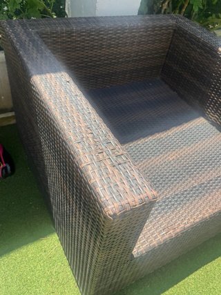 2 Sillones  Exterior Mimbre