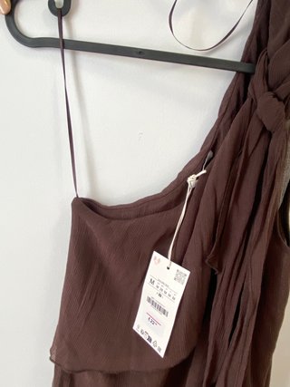 Blusa Zara marrón talla M