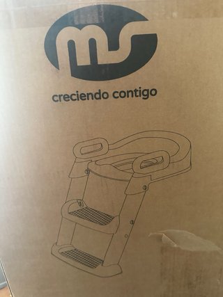 Adaptador WC Niños con Escalón y Asiento