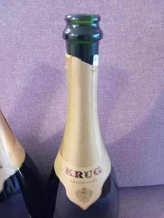 Bottiglie vuote Krug Grande Cuvée