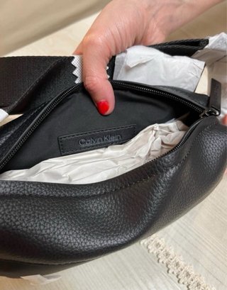 Borsello Calvin Klein nero uomo