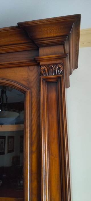 Salón comedor madera maciza Roble y Nogal