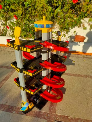 Parking Juguete con Rampas MOLTO para Hot Wheels