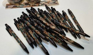 Lote 75 Bolígrafos Inoxcrom Military Años 80