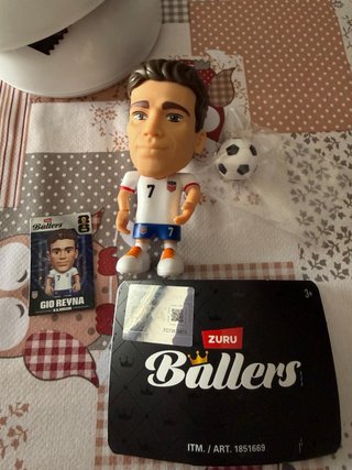 Figuras Fifa Ballers Zuru Gio Reyna