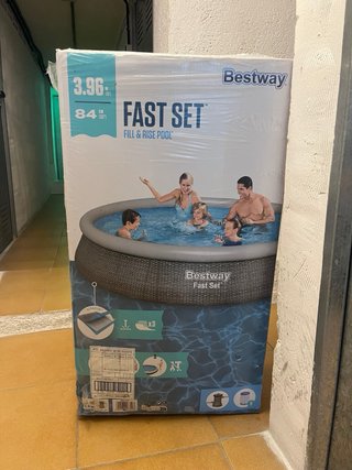 Piscina Bestway Fast Set 3.96m
