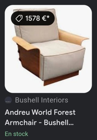 Butaca de Andreu World