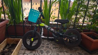 Bicicleta infantil sin pedales