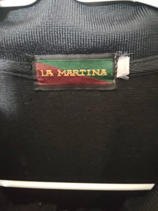 Chaqueta La Martina x Porsche Negra y Dorada