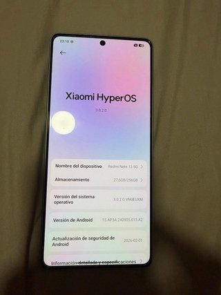 Xiaomi Redmi Note 13 5G 256GB - Leer descripción