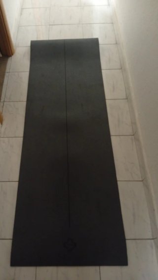 Esterilla Yoga Negra con Correa
