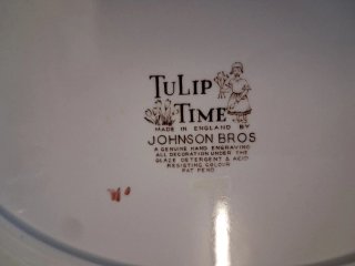 Travessa Grande Johnson Bros Tulip Time