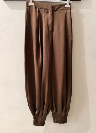 Pantalones de vestir de satén mujer