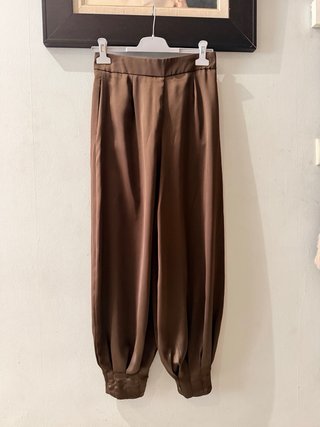 Pantalones de vestir de satén mujer