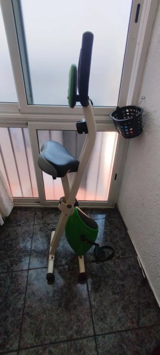 Bicicleta Estática Plegable New Power