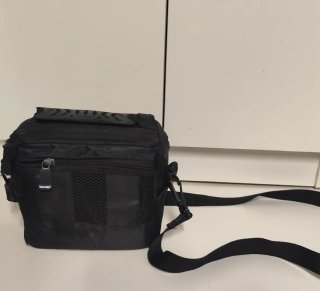 Bolsa cámara Sea-Sea roja y negra
