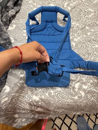 Mochila portabebés Chicco azul